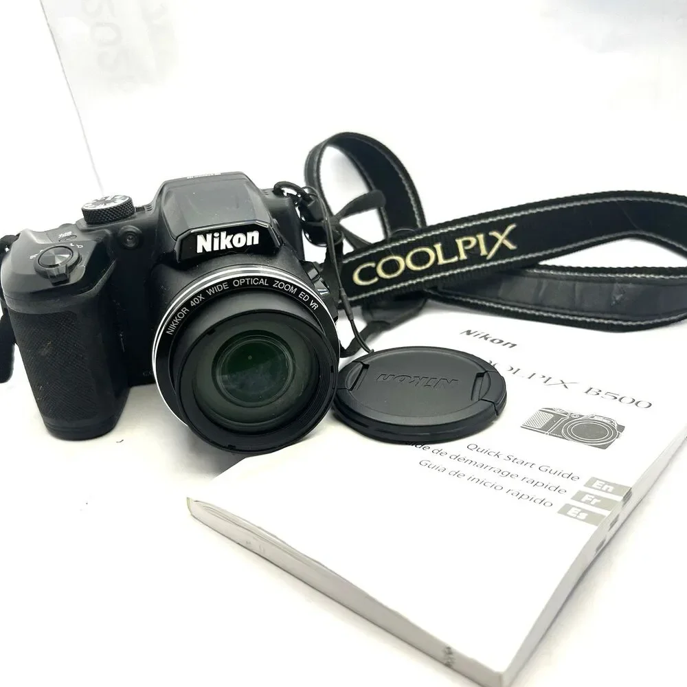 Nikon Coolpix B500 Digital Camera 40x Optical Zoom Lens 16mp - 22.5-900mm